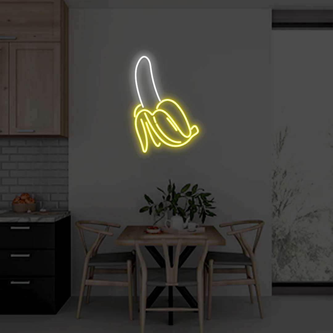 Banana Neon Sign - CNUS000004 - Yellow