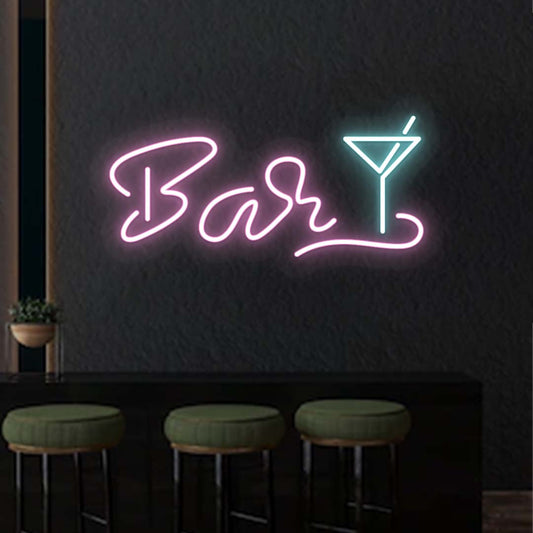 Bar Neon Sign | CNUS000005 - Pink