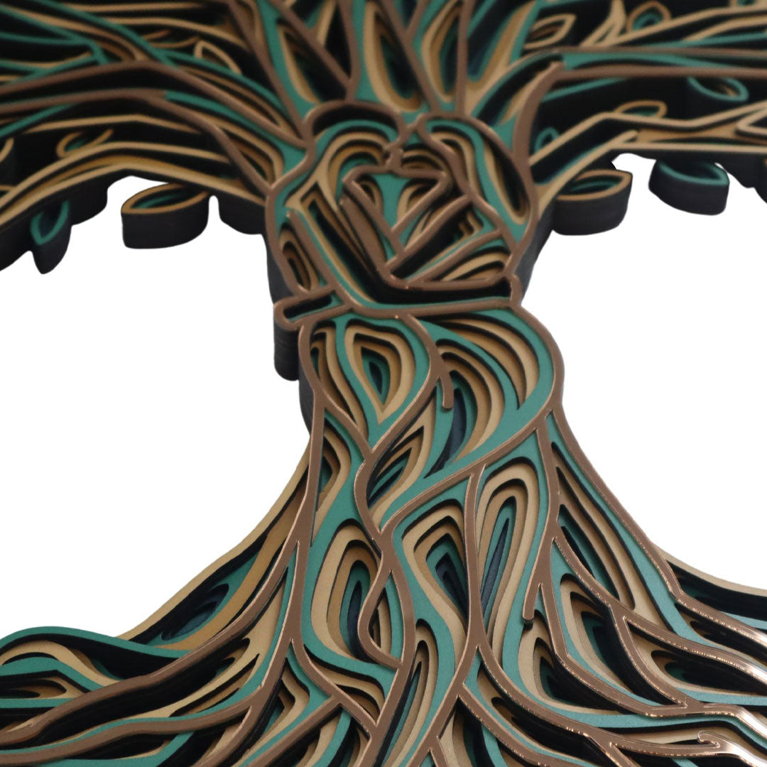 3D Tree Of Life Mandala Wall Décor | CNUS005376