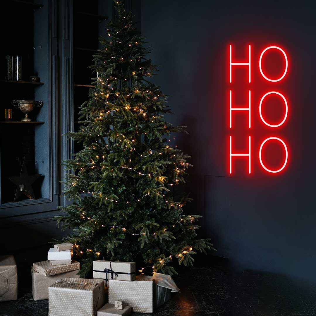 Ho Ho Ho Christmas Neon Sign