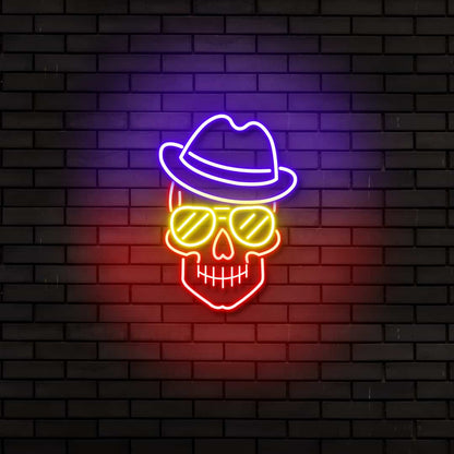 Skull Neon Sign