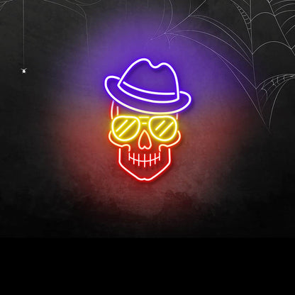 Skull Neon Sign